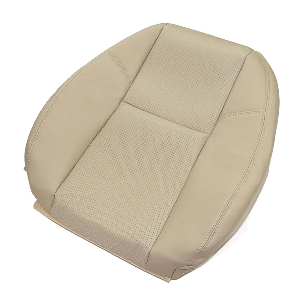 2009-2014 For Cadillac Escalade EXT Front Bottom Top AC Leather Seat Cover Tan