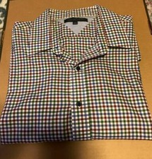TOMMY HILFIGER DRESS SHIRT SIZE XL 17 34-35 CLASSIC FIT