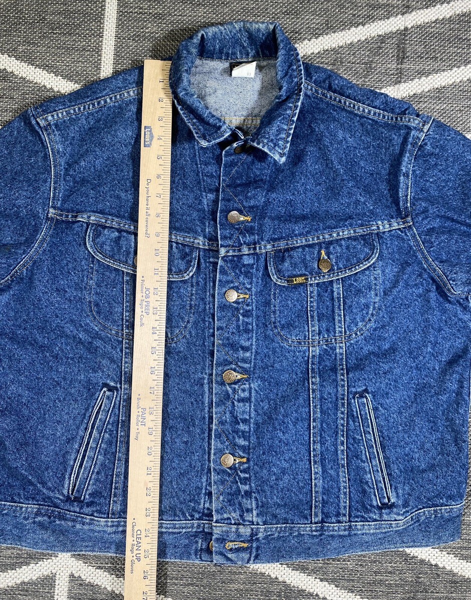 Vintage 80s HBO Cinemax Sessions Denim Jean Jacket Sz XL