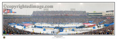NHL 2008 Winter Classic in Buffalo Sabres vs Penguins Panoramic Poster 4017
