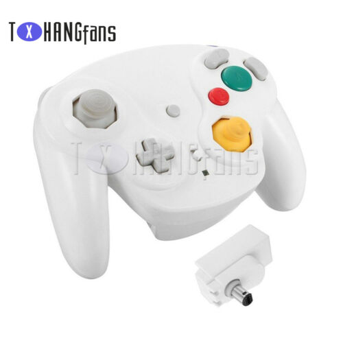 Wireless 2.4GHz Controller Game Gamepad for Nintendo Game Cube Wii - Afbeelding 15 van 26