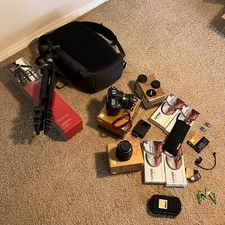 ULTIMATE Nikon D7200 24.2 MP Digital SLR Camera Bundle BACKPACK TRIPOD LENSES IG