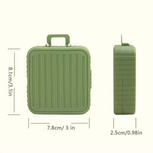 Makeup Sponge Puff Empty Holder Cosmetic Square Box Travel Protable Case Contain - Picture 3 of 12