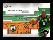 2002-03 Flair Court Kings # 23 CK Antoine Walker Card (B63) Boston Celtics