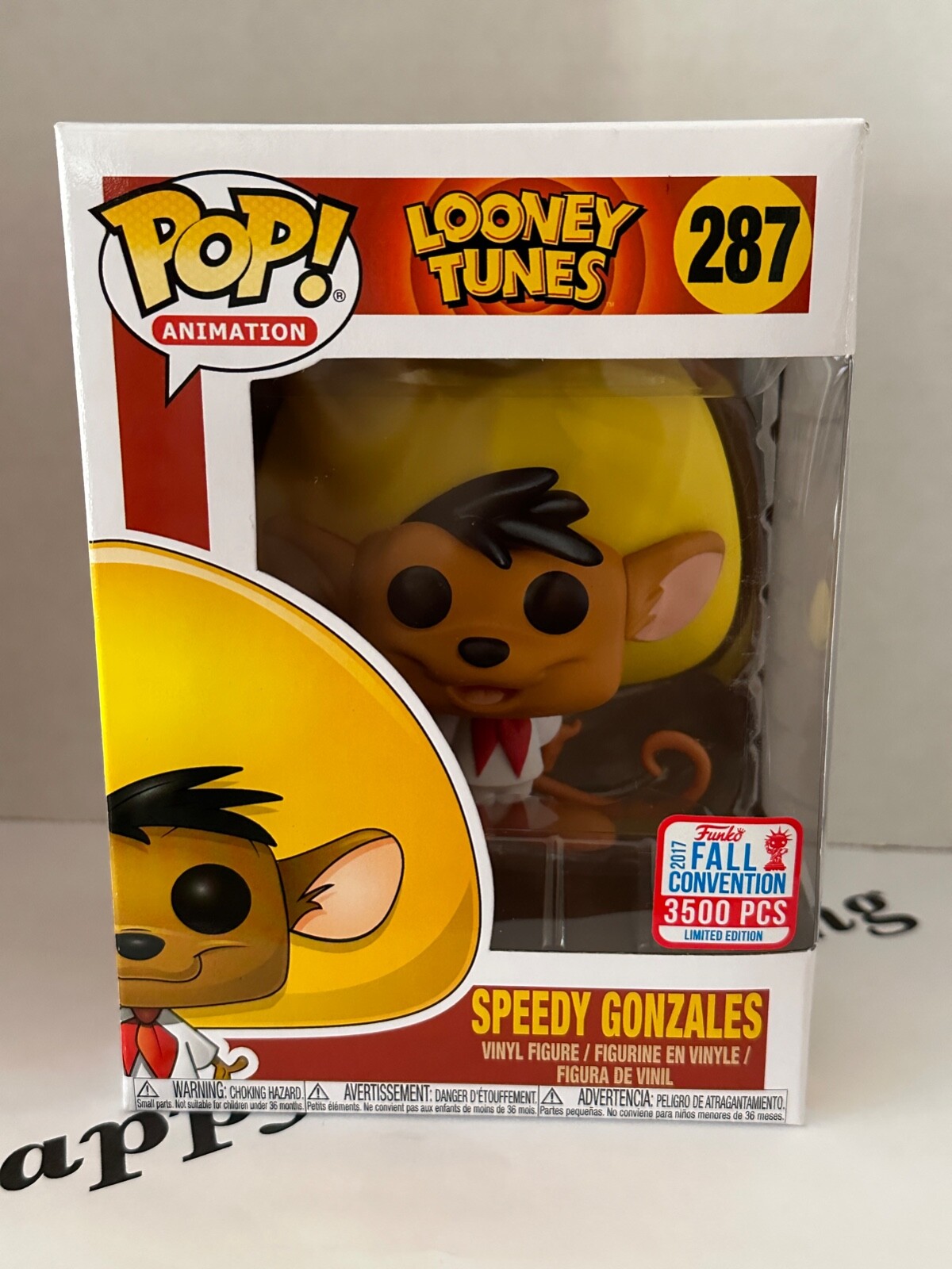 Funko Pop Looney Tunes - Speedy Gonzales Nycc Fall Convention #287