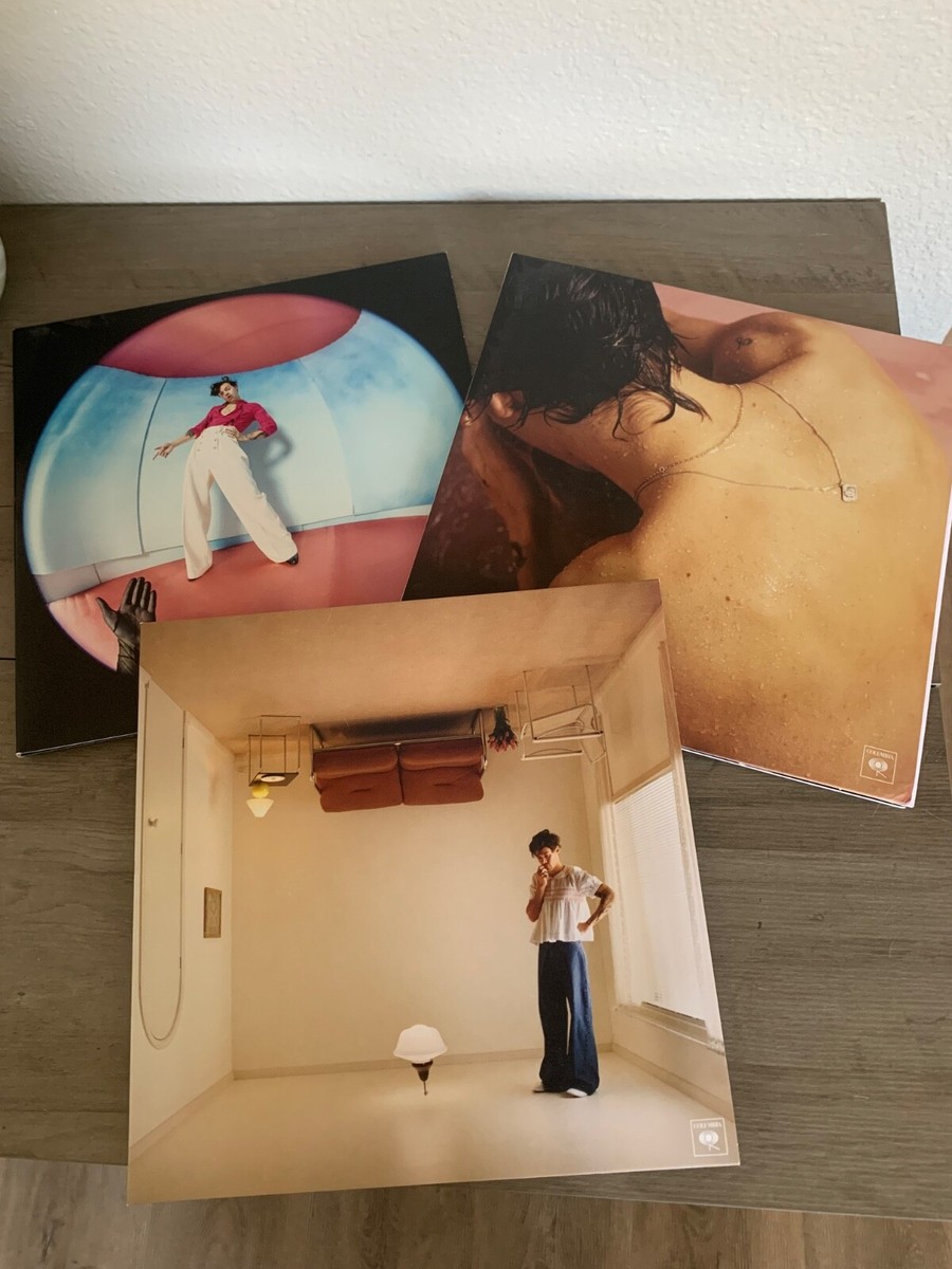 harry styles vinyl lot - HS1, Fine Line, Harry's House (Coke
