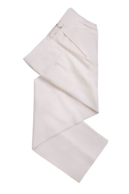 Matrimonio Pantaloni Avorio Lana Abbigliamento Da Lavoro Formale - Foto 4