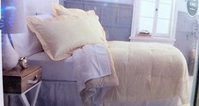 New Threshold King 3 Pc Cotton Comforter Set Yellow Gold