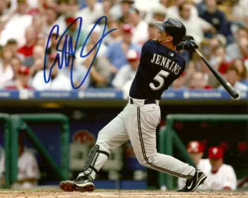 Geoff Jenkins MLB Original Autographed Photos