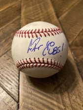 COLE ROEDERER AUTOGRAPHED SIGNED MLB BASEBALL Inscribed CHICAGO CUBS Guaranteed