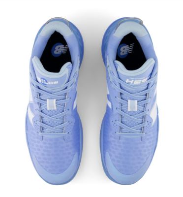 New Balance Hesi Low V2 Electric Sky Light Chrome Blue White 2E