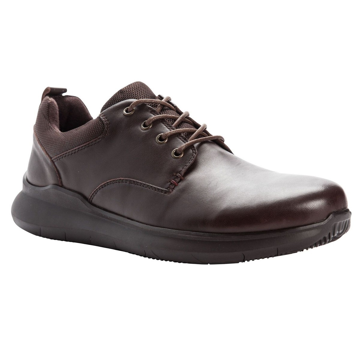 Propet leather brown orthopedic oxford shoes 9 5E Propet Finn MCX022S Men main image 2