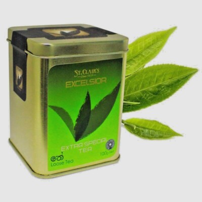 St.Clairs-Excelsior-extra-special-Loose-Tea Sri Lanka Maskeliya Gardens Ceylon