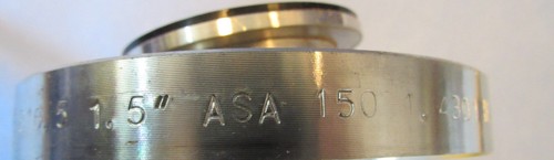 Detroit Flex Defense Stainless Steel Braided Flex Hose 1-1/2" x 13" Float Flange - Picture 8 of 9