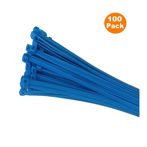 100/300/1000Pcs - Self Locking Nylon Cable Ties Zip Ties Wraps - 12 Colours - Picture 11 of 17