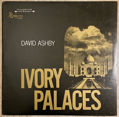IVORY PALACES DAVID ASHBY LP Xian Rare Private Vinyl El Monte California VG++