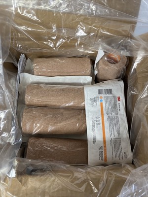 3M Conan NL 2086S Self-Adherent Wrap 6  X 5 Yd Box of 12 Rolls Exp:2025 New