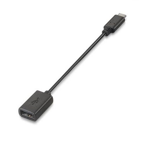 Cable USB-C OTG 3A 0.15 M Negro - Imagen 4 de 4