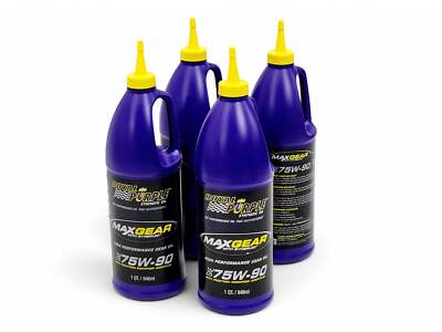 Royal Purple 01300 Max Gear 75W-90 Synthetic Gear Differential Oil - 4 Quarts
