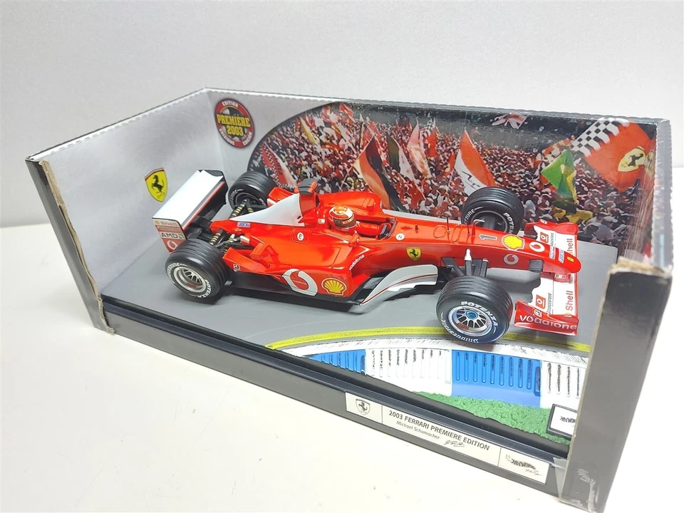 Ferrari F2002 World Champion F1 2002 M. Schumacher - 1/18 Hotwheels B7021 - Immagine 3 di 4