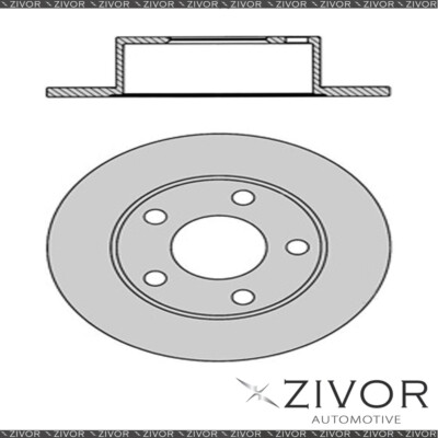 PROTEX Rotor - Rear For AUDI A6 C5 4D Wgn 4WD 1999 - 2001 By ZIVOR ...