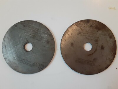 Pair Sears Craftsman 9-4952  4'' Circular Table Saw Blade Stabilizers 5/8'' Arbor