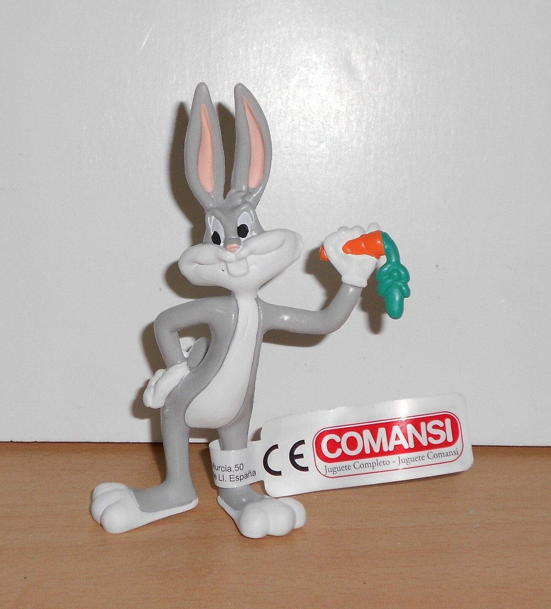 Bugs Bunny WARNER BROSS Looney Tunes PVC Figure Figurine COMANSI