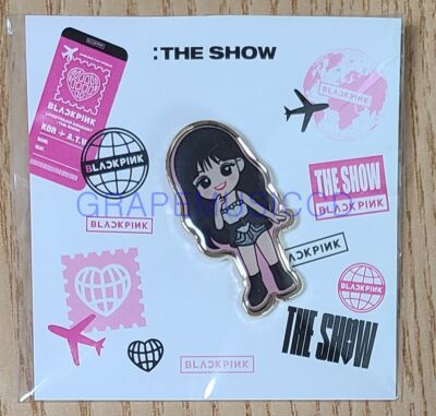 BLACKPINK 5TH ANNIVERSARY OFFICIAL GOODS THE SHOW BADGE NEW | eBay