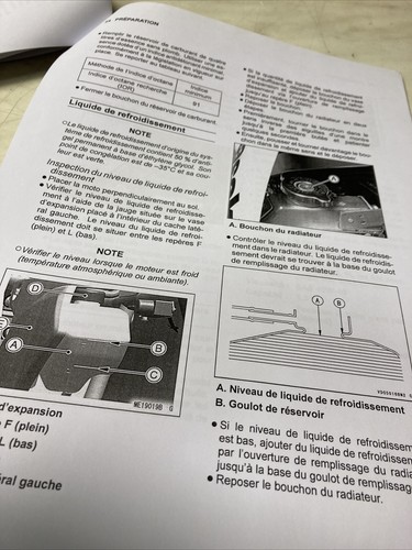 Kawasaki KLX250 2009 Instalacion Manual Técnica Montaje Preparación KLX 250 - Imagen 9 de 12