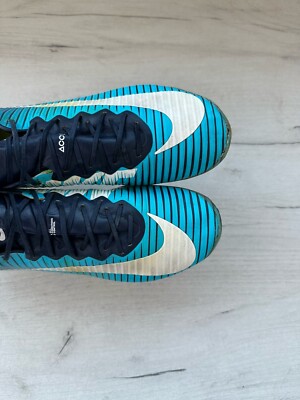Nike Mercurial Vapor 11 Blue Gray Football Soccer Boots ACC US8