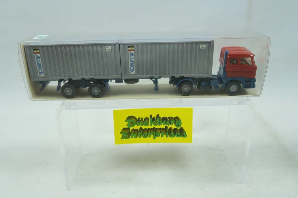 Wiking 24524 DAF Container Sattelzug Alianca in OVP 1:87 165787 - Bild 1 von 2