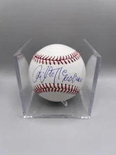 Rick Sutcliffe Signed Inscribed Red Baron Official MLB Baseball Beckett COA RARE