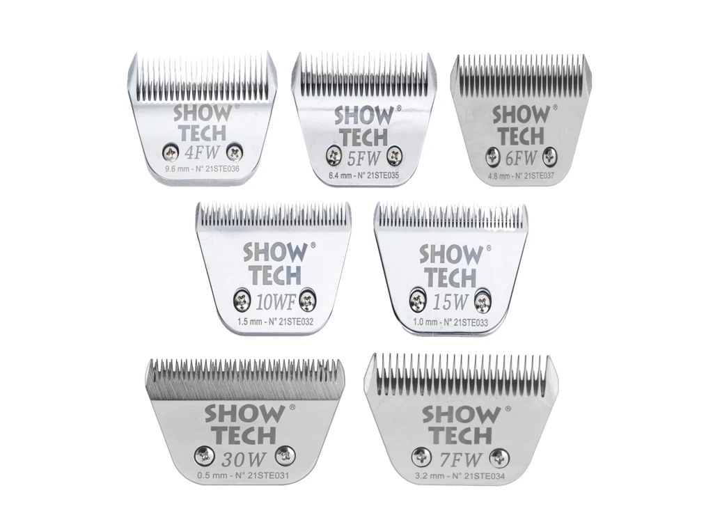 Show Tech Pro Wide Blades Snap-on Clipper Blade - Tempered Carbon Steel