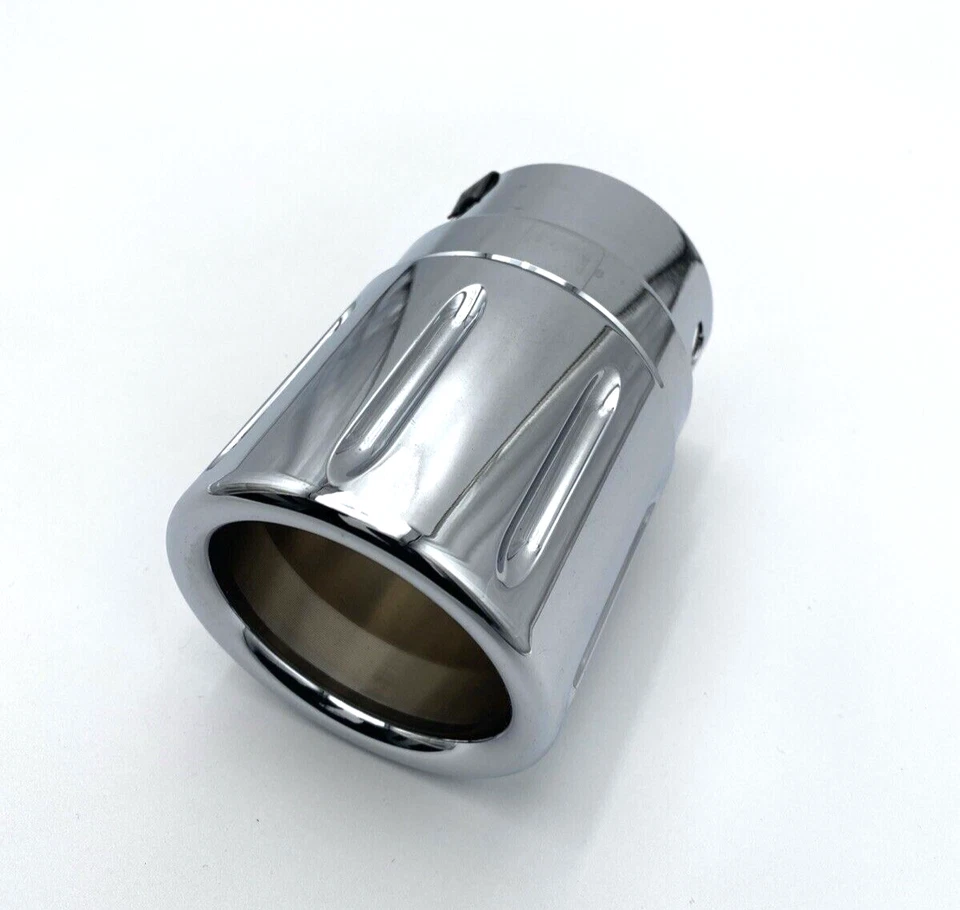 Revólver Harley 65147-02 Screamin Eagle com fenda ponta de extremidade de escape 2,5 pol. fabricante de equipamento original - Imagem 4 de 4