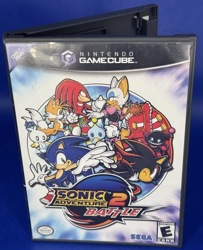 Sonic Adventure 2 Battle GameCube NO MANUAL VERY GOOD CONDITION/TESTED & WORKS