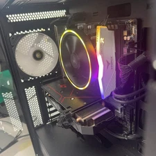 iBuyPower GeForce RTX 5060 ti AMD Ryzen 5 4500 3.60GHz 32GB RAM Radeon Rx 560