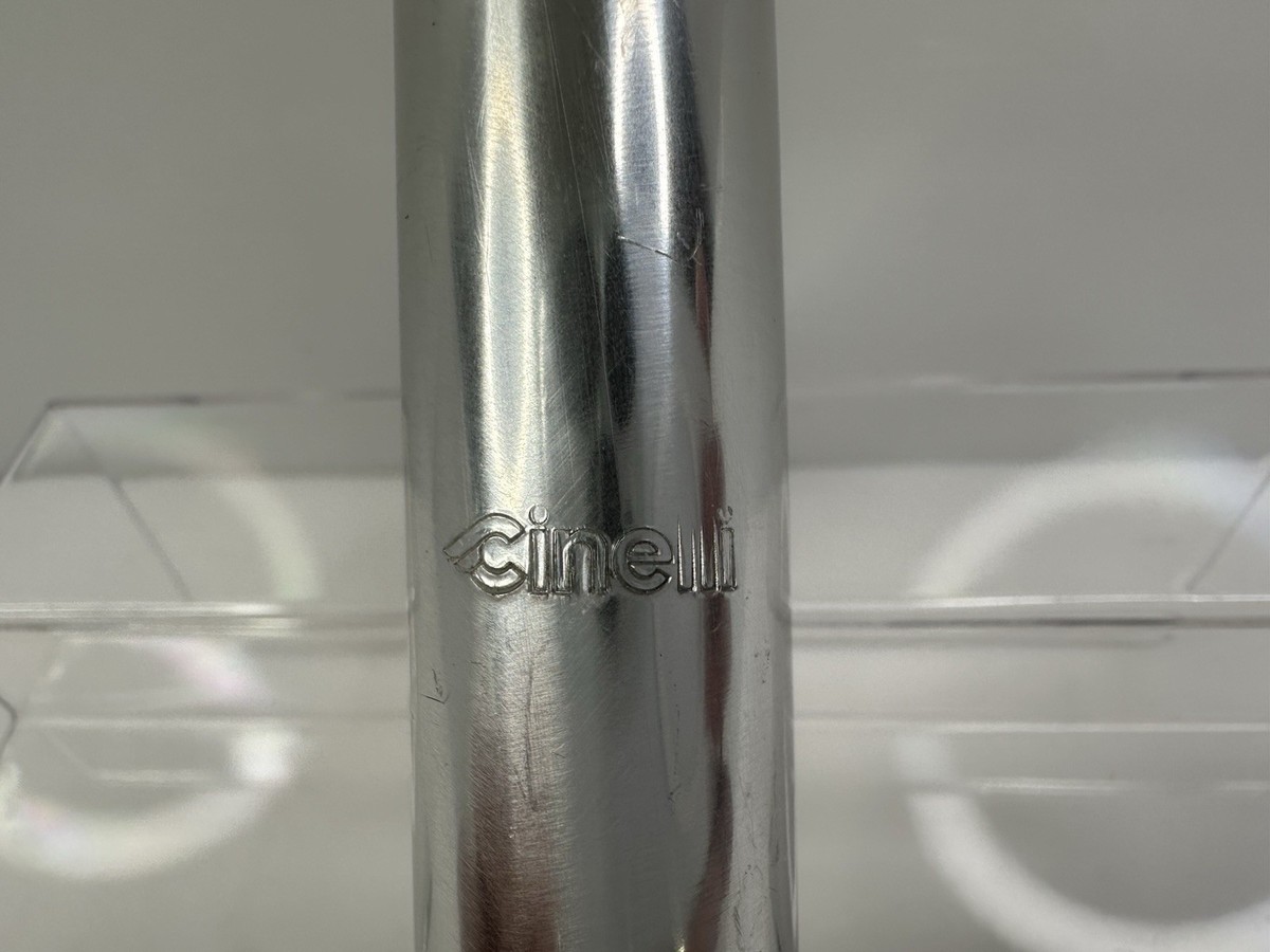 Vintage 1980's Cinelli 1A Road Drop Quill Stem 115mm 22.2mm Silver