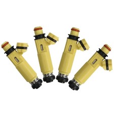 4 X 43lb 450cc Yellow Fuel Injectors 195500-4450 For Mazda Rx8 Mx5 Miata Turbo 4 X 43lb 450cc Yellow Fuel Injectors 195500-4450 For Mazda Rx8 Mx5 Miata Turbo