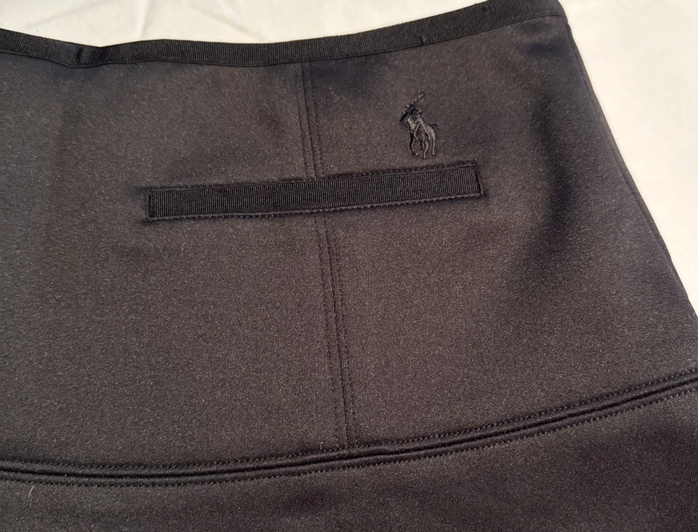 Ralph Lauren Polo Golf Black Tennis Skort Size US6 UK10 with Built-in Shorts