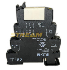 Eaton XRU2D24 Terminal Block Relays, 6 Amp, 24Vdc, DIN Rail Mount (Box of 10)