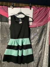 Black/Green Crystal Doll Dress Size 9