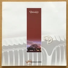DAIMLER V8 & Super V8 Car Sales Brochure LF 1998 #JLD/10/01/02/98