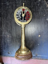 Vintage Ship Engine Room Telegraph 20" Collectible Home Decor
