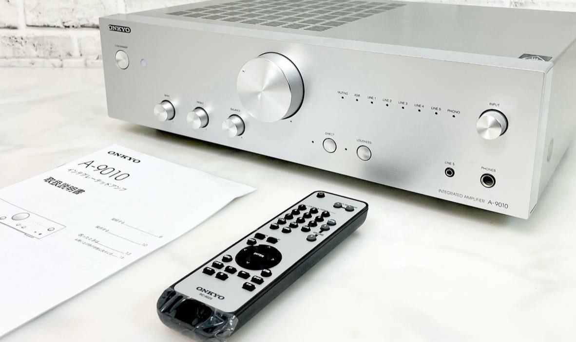 ONKYO A-9010 Integrated Amplifier Stereo w Remote Manual