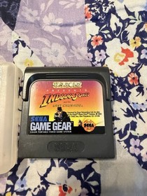Indiana Jones and the Last Crusade (Sega Game Gear, 1992) With Case Tested