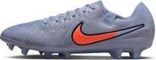 Nike Tiempo Legend 10 Pro Firm-Ground Low-Top Soccer Cleats Blue Eclipse/Black