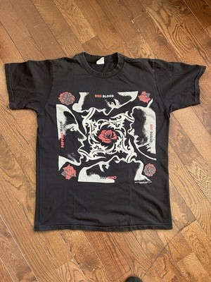 Vintage Red Hot Chili Peppers Blood Sugar Sex Magik 1991 Anvil T Shirt L
