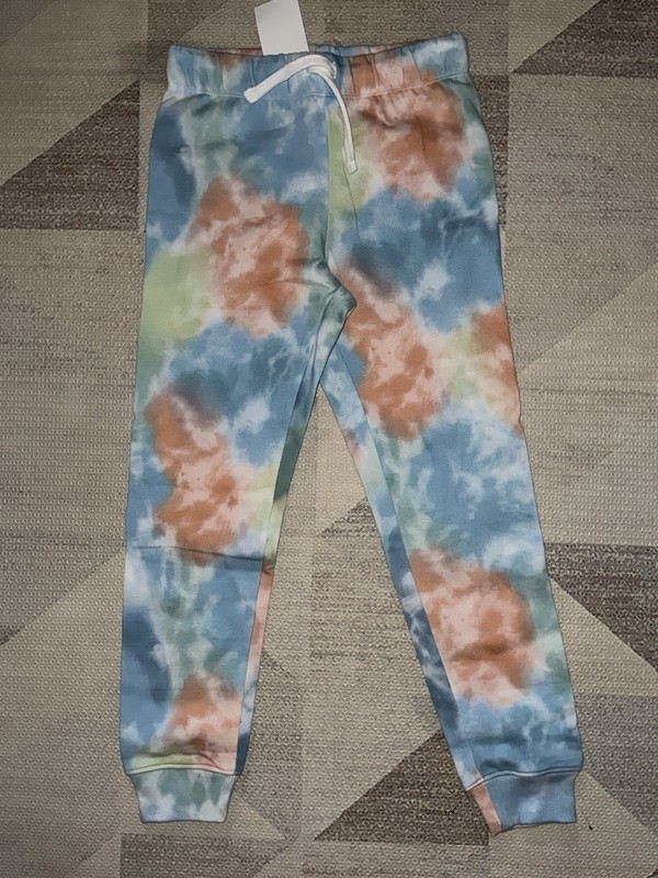 H&M Girls Tye Dye Sweatpants size 7-8