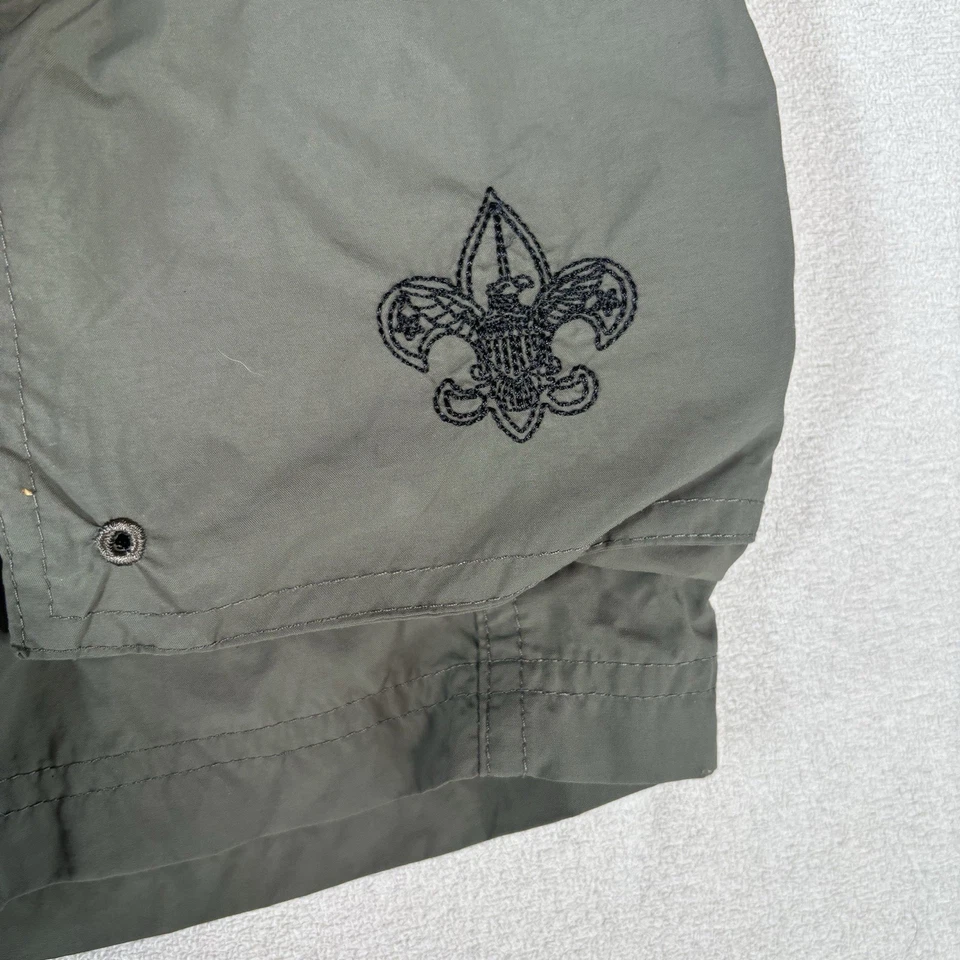 Pantalones Cortos Boy Scouts of America Centenario Juvenil Grande Carga Nylon Uniforme Scout BS Foto 4 de 4