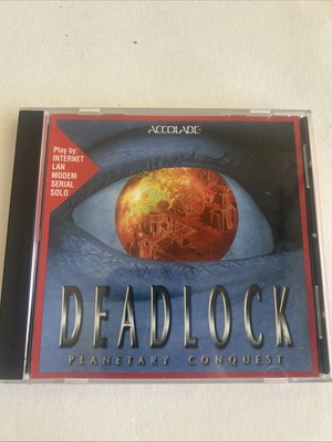 Deadlock: Planetary Conquest PC Game  Accolade 1996 Windows